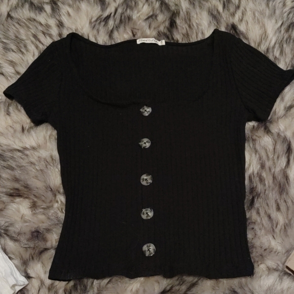 3 for 35 3 cotton tops cream, black & beige - Picture 3 of 4